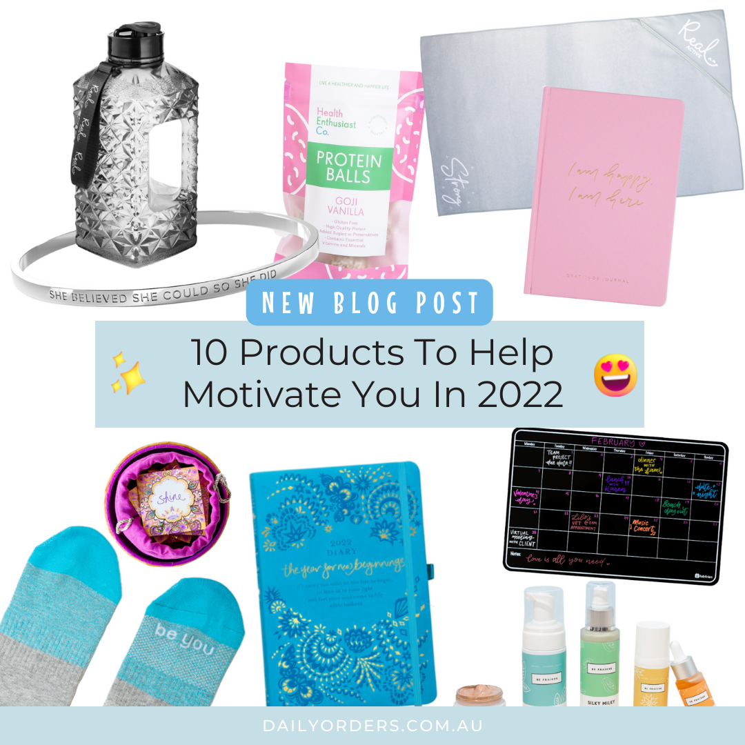 10 Products to Help Motivate You in 2022