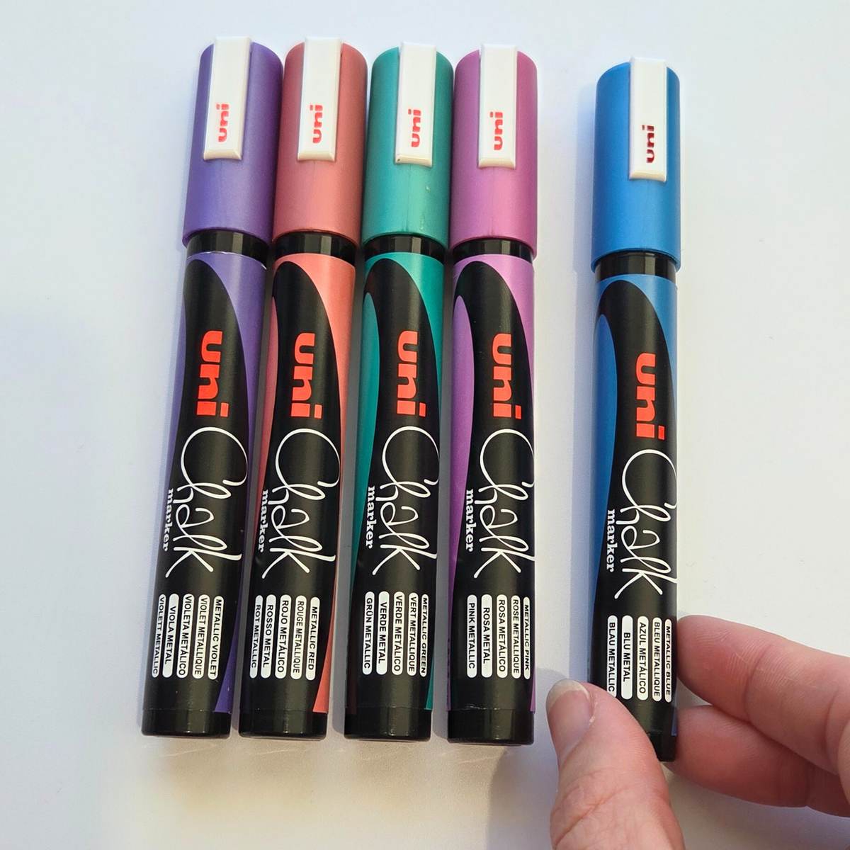 Liquid Chalk Markers Pack | 5PK | Metallic