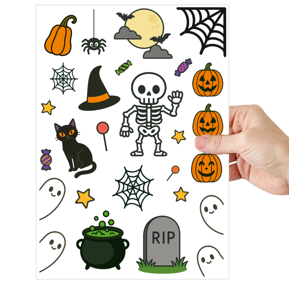 Static Cling Stickers - Halloween Pack | Halloween Pack