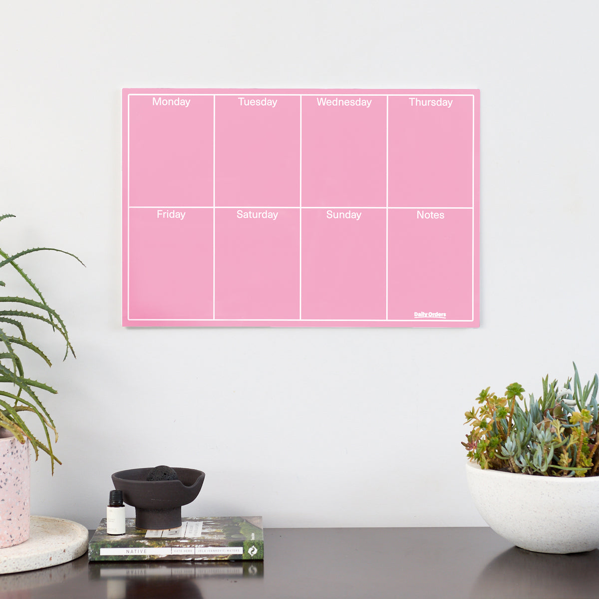 Weekly Wall Planner - Landscape | Landscape | Watermelon