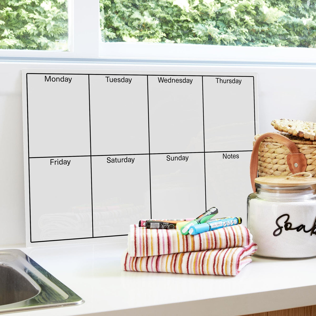 Daily Orders White Mega Planning Bundle | S - 40x60cm / White