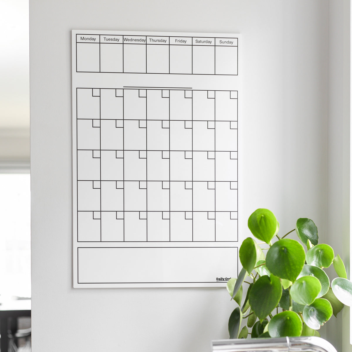 Daily Orders Command Centre Wall Planner  | S - 40x60cm / White