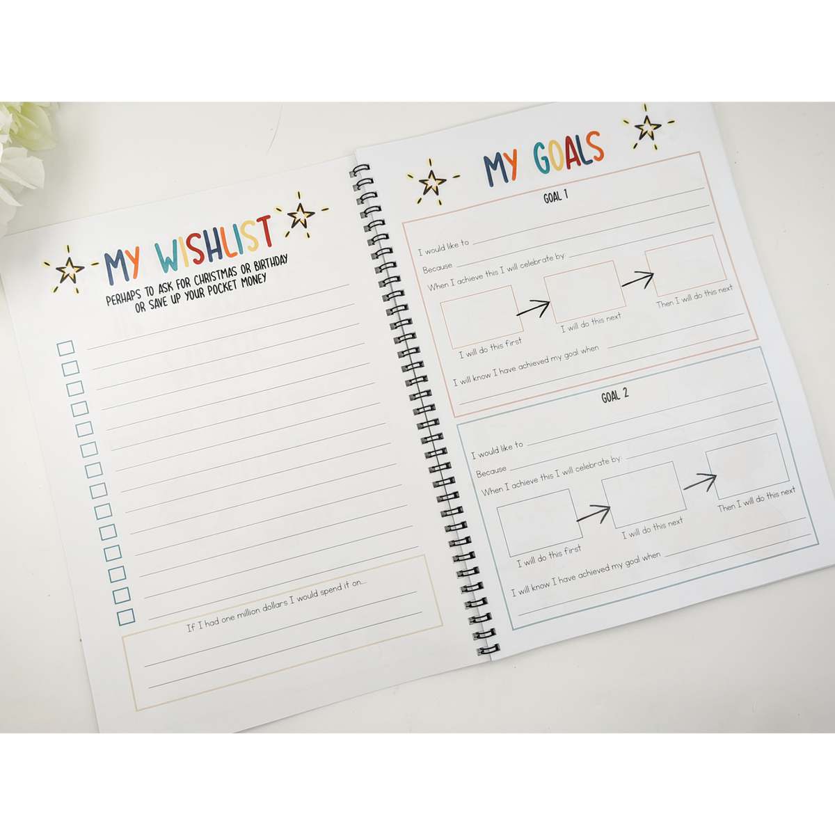 Kids Daily Journal | Undated | Seconds Quality