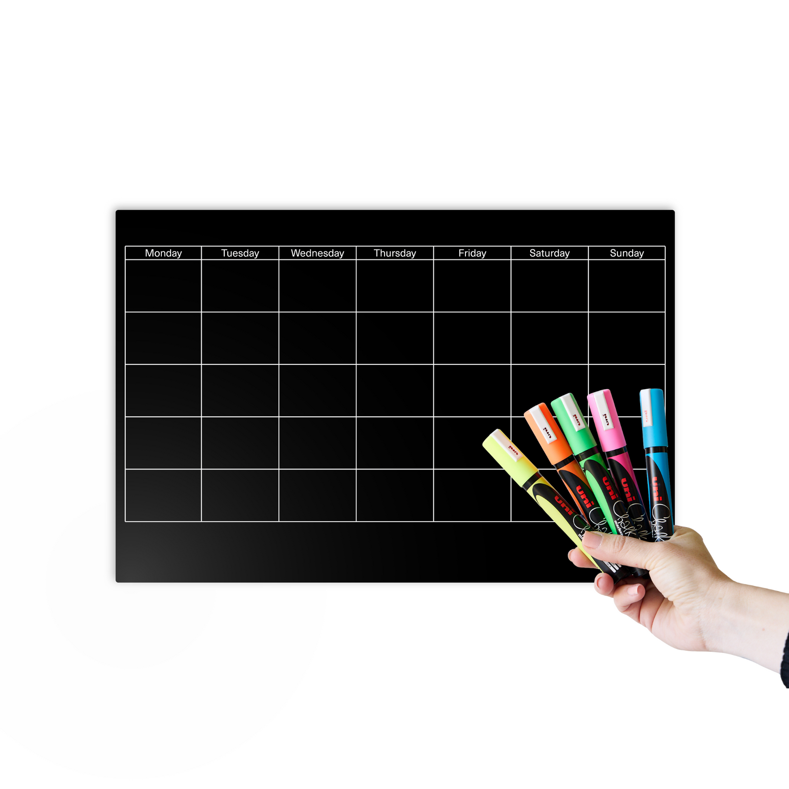 Daily Orders Black Monthly plus FREE 5 pack | S - 40x60cm / Black