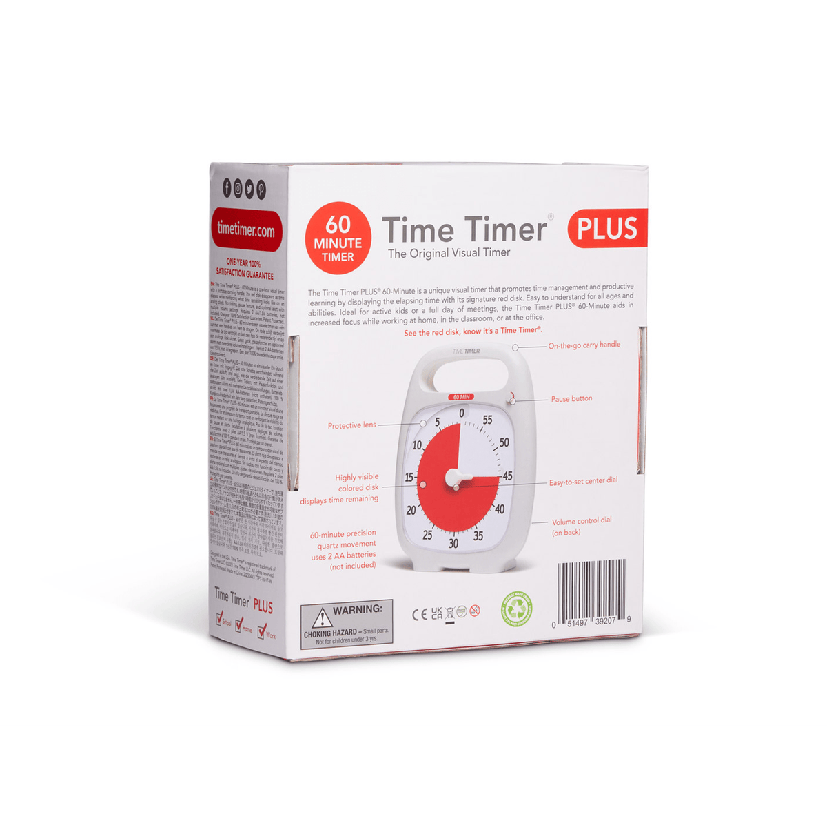 Time Timer Clock White Time Timer | White